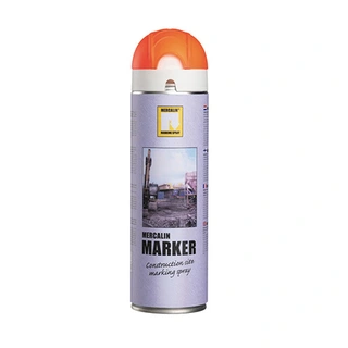 MERKESPRAY ORANGE FLUORESEERENDE 500ml - Mercalin