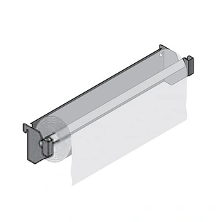 PAPIRHOLDER LISTA CADDY Mask &#216;110Mm L=360Mm Sort