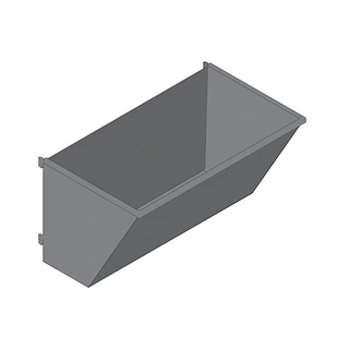 S&#216;PPELBEHOLDER LISTA CADDY Sort Pulverlakk