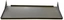 ST&#197;LHYLLE SKR&#197;STILT 900X300MM M/OPPKANT Systemvegg, S6502-B - FTC