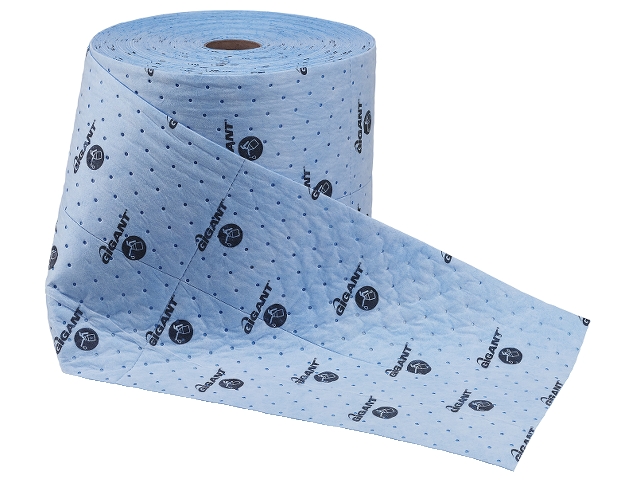 ABSORBENT OILONLY BL&#197; RULL 0,38x46METER Rull, 380mm x 46m, Bl&#229;, Gigant
