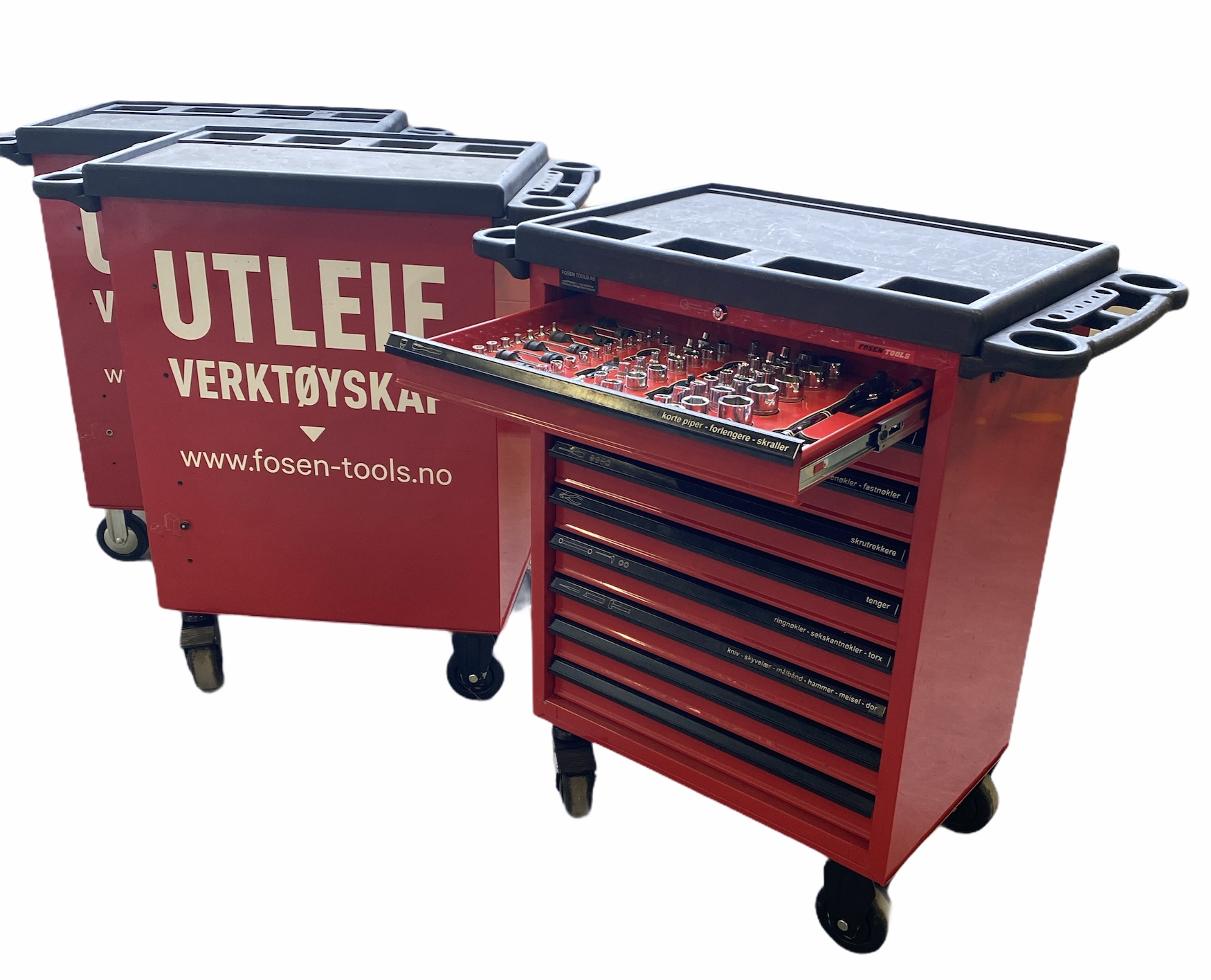 UTLEIE AV VERKT&#216;YVOGN FOSEN TOOLS Verkt&#248;y inkludert, Autosats