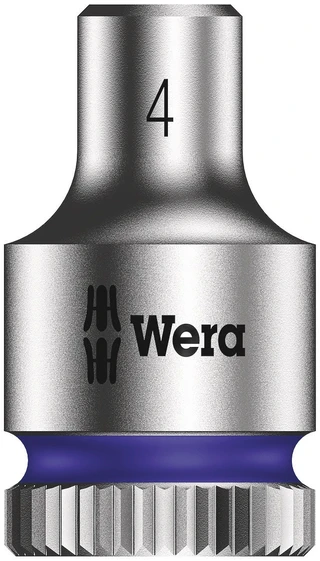 PIPE 1/4&quot; DR. 8790 HMA ZYKLOP - METRISK Sekskant - Wera