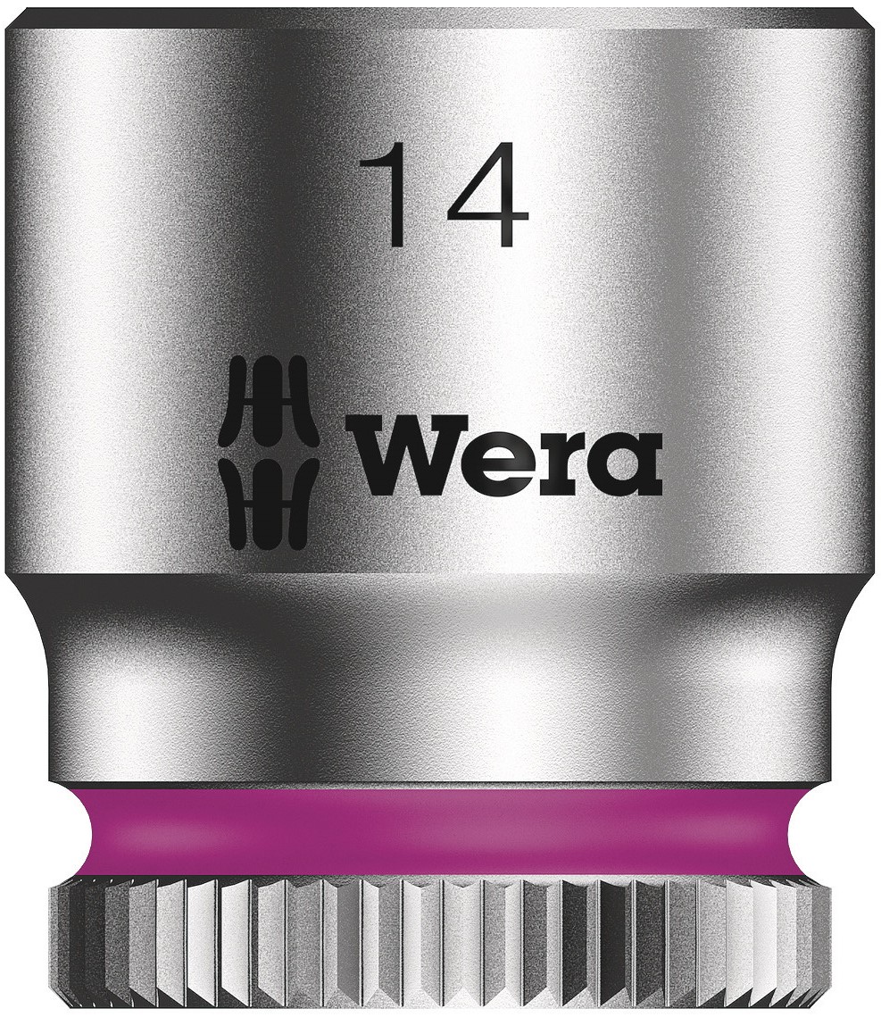 PIPE 1/4&quot; DR. 14MM 8790 HMA ZYKLOP Sekskant - Wera