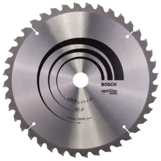 SIRKELSAGBL &#216;305X30MM 40T -5GR TRE Bosch