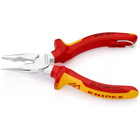 SPISSTANG 1000V 145MM M/ FESTEØYE 08 26 145 T Knipex 