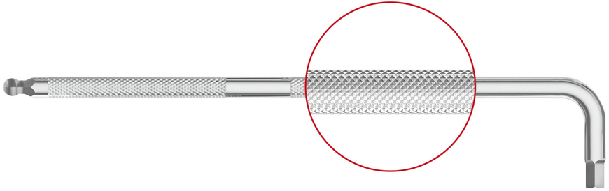 SEKSKANTNØKKEL M/KULE - 5MM PB Swiss Tools - PB 3212.L 5 