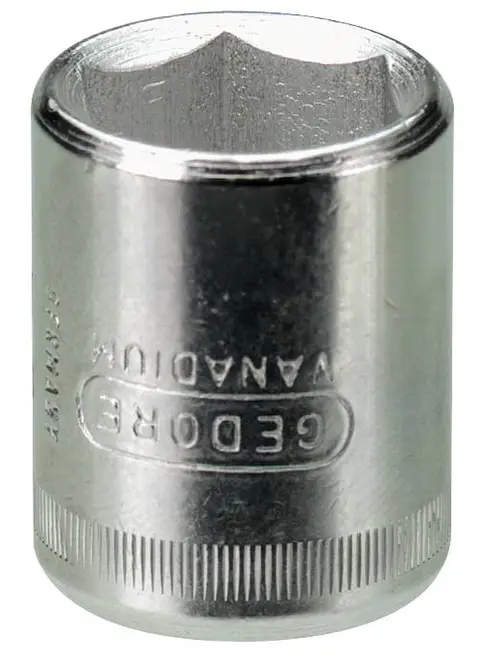 PIPE 1/4&quot; SEKSKANT - TOMMER Gedore - N.20