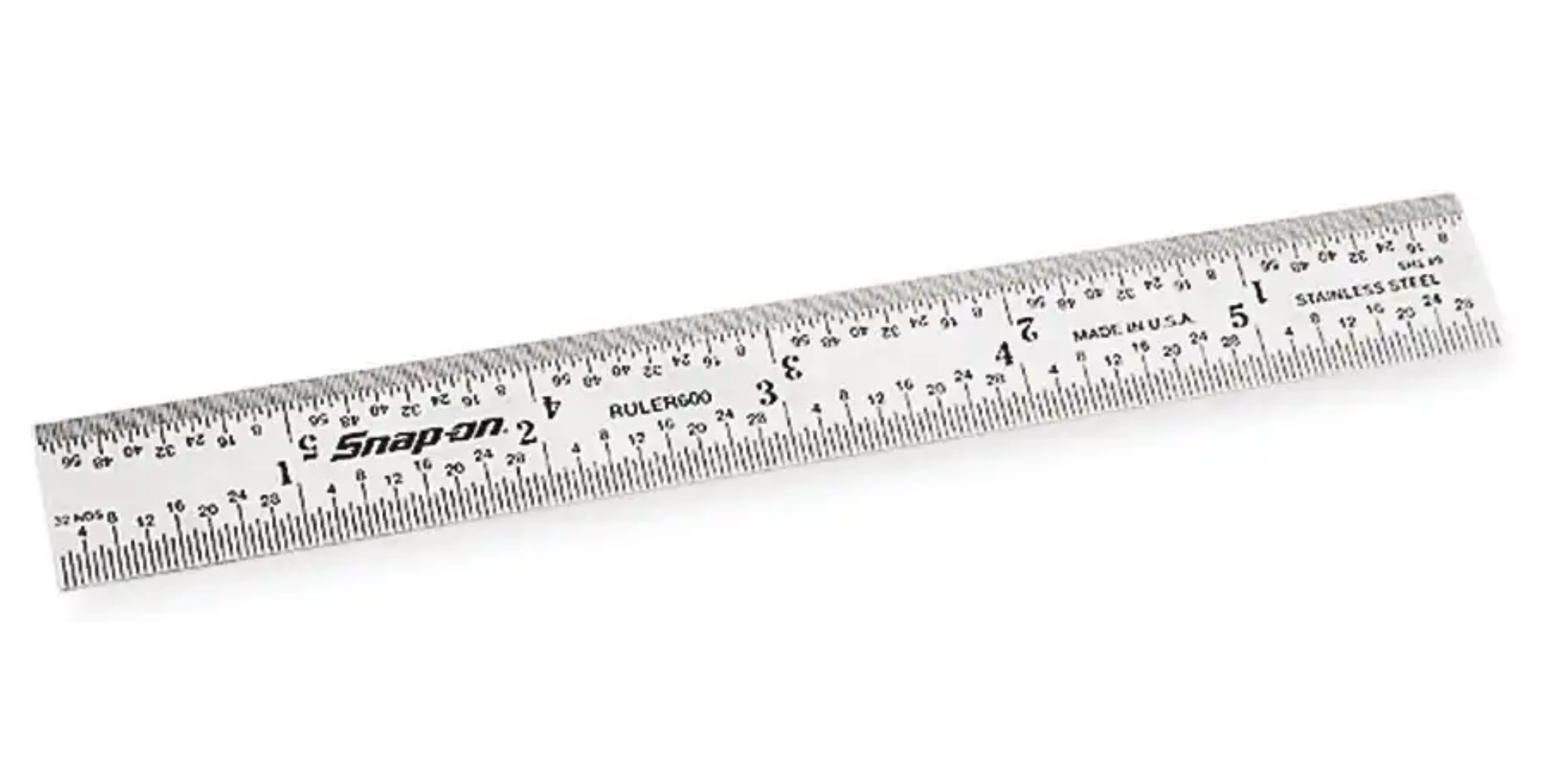 LINJAL ST&#197;L TOMMEM&#197;LING  6&quot; - 1 SIDIG Snapon - RULER600