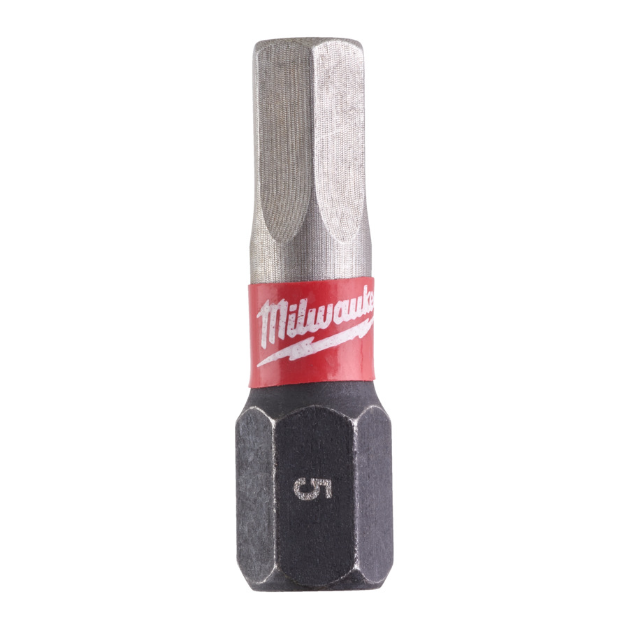BITS SHOCKWAVE UNBRAKO 5 X 25MM 2STK Milwaukee Tilbeh&#248;r