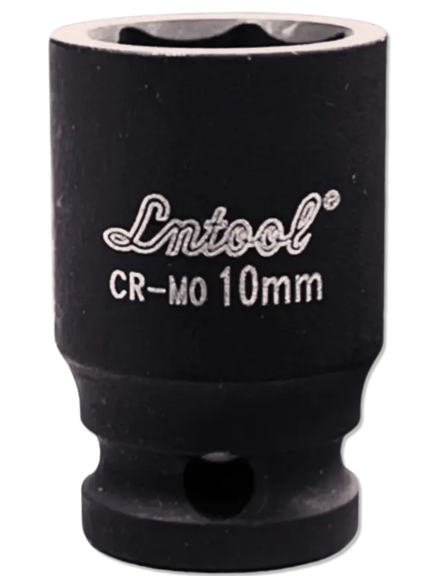 KRAFTPIPE 1/4" DR. 7MM SEKSKANT 23mm lengde - KC Tools 