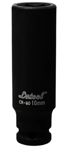 KRAFTPIPE 1/4&quot; DR. LANG 4,5MM SEKSKANT 50mm lengde - KC Tools