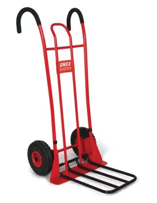 SEKKETRALLE SPRINTER R&#216;D PU-HJUL JONEX Punkteringsfrie hjul, 490x330mm,250 kg
