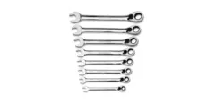 KOMB.N&#216;KKELSETT 5/16-3/4&quot;  M/SKRALLE BOER708 - Snapon