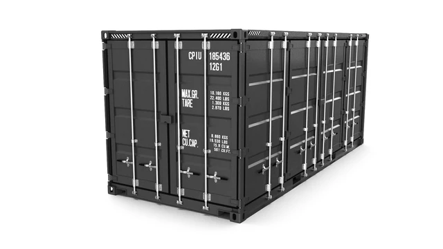 CONTAINER 20´ FULL SIDE ACCESS RIGHT RAL 7012 Grey, Low Cube,  FTC 