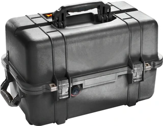 KASSE PELI 1460 SORT Innv. m&#229;l: 471x252x277 mm - Peli