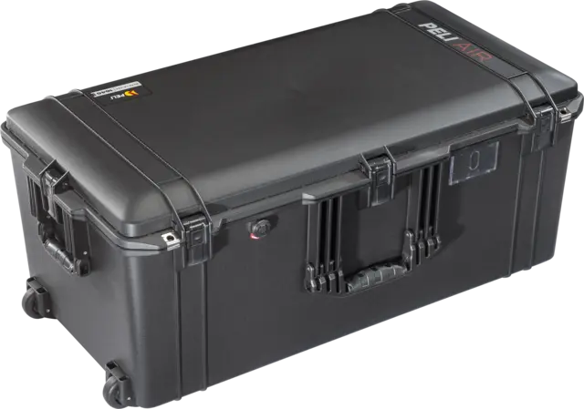 KASSE PELI AIR 1646, SORT, UTEN INNHOLD Innv. mål: 814x403x341 mm - Peli 