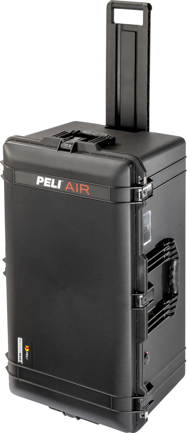KASSE PELI AIR 1646, SORT, UTEN INNHOLD Innv. mål: 814x403x341 mm - Peli 