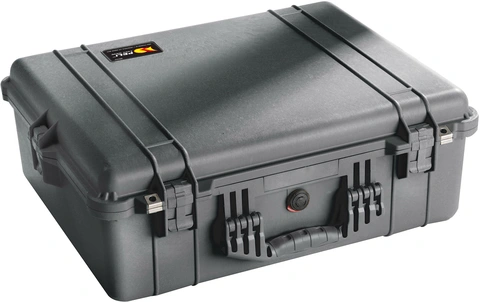 KASSE PELI 1600 SORT Innv. m&#229;l: 546x420x202 mm - Peli