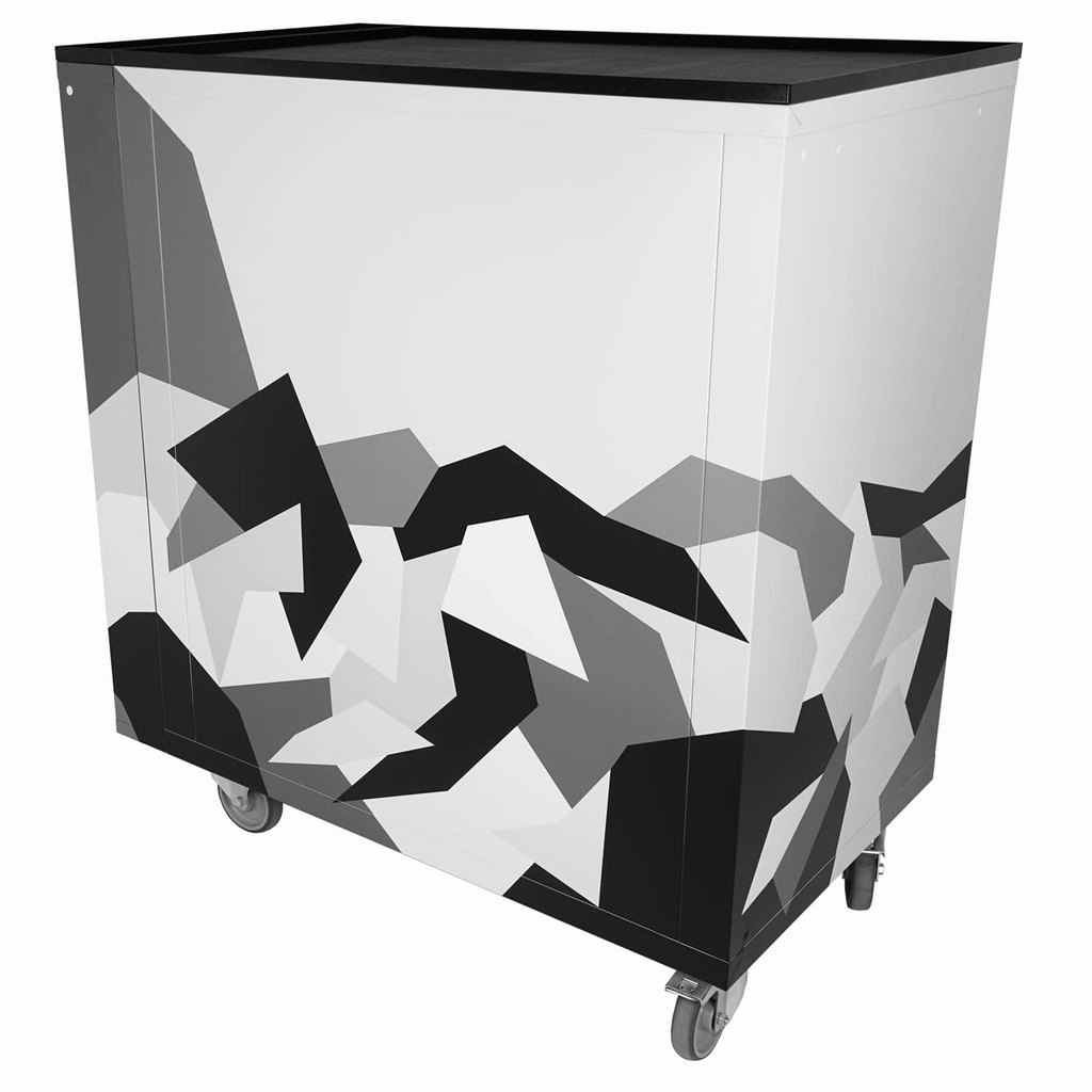 ROLLER CABINET AVIATION F-18 Inclined drawers, side cabinet, FTC 