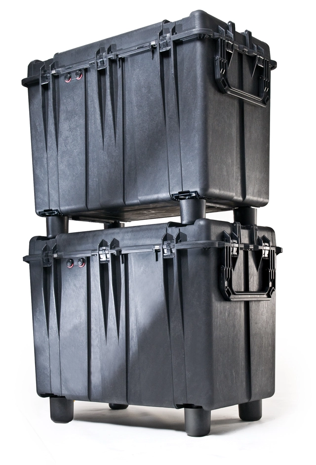 KASSE PELI 0500 U/SKUM, SORT Innv. mål: 888x469x641 mm - Peli 