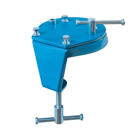 BENKEFESTE M/ DREIEPLATE 120MM For 120mm skrustikke - Brockhaus-Heuer
