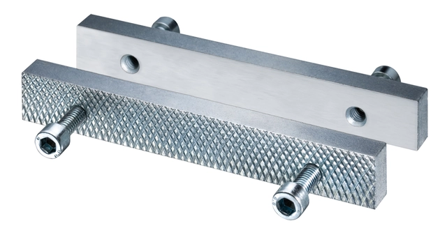 SKRUSTIKKE 160MM, UTSKIFTBARE KJEFTER Stål, Induksjonsherdet. Brockhaus-Heuer 