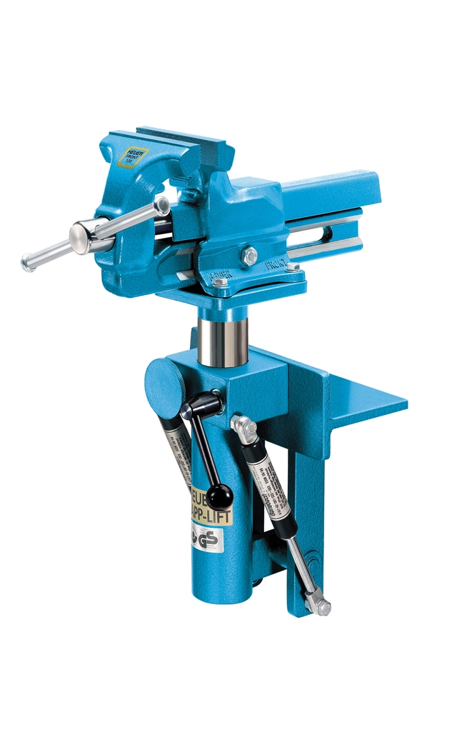 BENKFESTE SAMMENLEGGBART 120MM M/LØFT For Skrustikke 120mm. Brockhaus-Heuer 