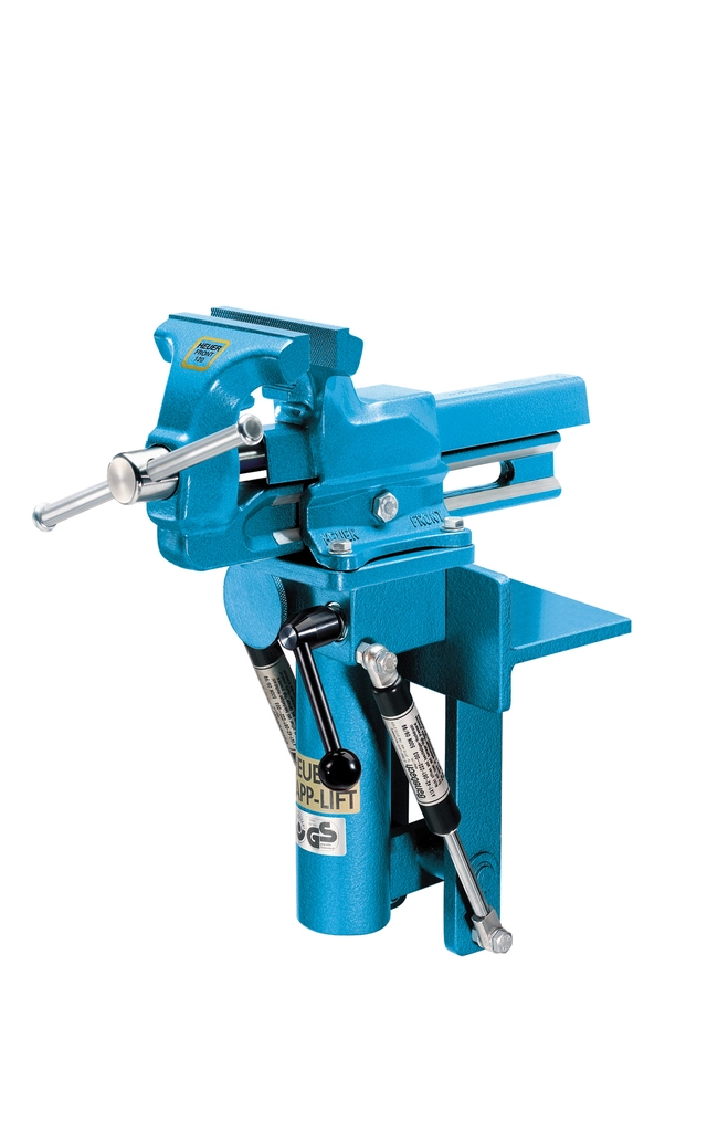 BENKFESTE SAMMENLEGGBART 120MM M/LØFT For Skrustikke 120mm. Brockhaus-Heuer 