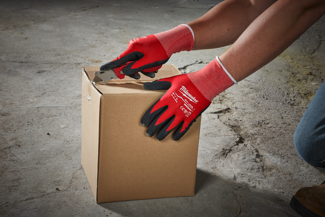 HANSKE MONTERING KUTT A STR: 10/XL 144P Nitril - Milwaukee 