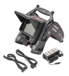 MONITOR FOR KAMERA CS6x 1 batteri og lader - Ridgid