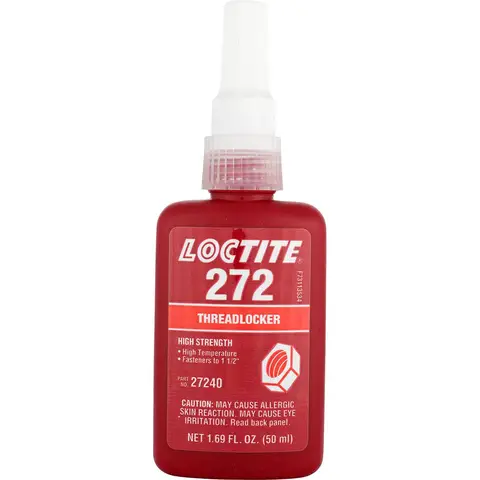 LOCTITE 272 50ML H&#216;Y STYRKE MIDDELS H&#216;Y VISKOSITET