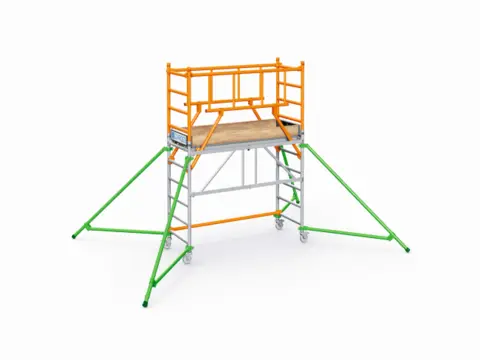 KLAPPSTILLAS PAX S-PLUS PAKKE 2 1,55M Plattf.høyde: 1.55m / Arb.høyde: 3.55m