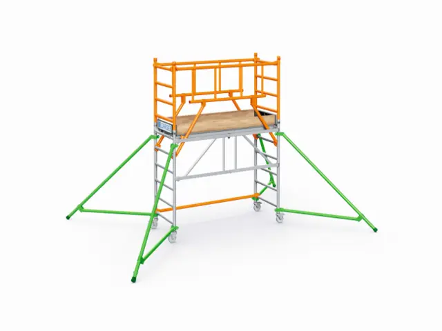 KLAPPSTILLAS PAX S-PLUS PAKKE 2 1,55M Plattf.høyde: 1.55m / Arb.høyde: 3.55m 