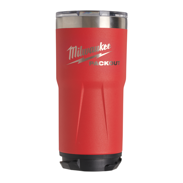 TERMOKOPP RØD PACKOUT 591ML Med mulighet for gravering - Milwaukee 