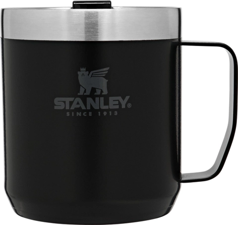 TERMOKOPP CAMP MUG 0,35L MATT SORT STANLEY PMI