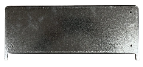 SKILLEVEGG 411x150MM ST&#197;L GR&#197; for hylle i verkstedskap - Lista