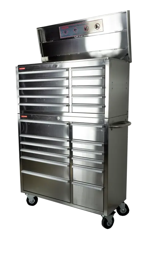 VERKT&#216;YVOGN 22 SKUFFER RUSTFRI Rustfri overflate 1200x500x1600mm