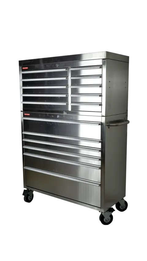 VERKT&#216;YVOGN 16 SKUFFER RUSTFRI Rustfri overflate 1200x500x1600mm