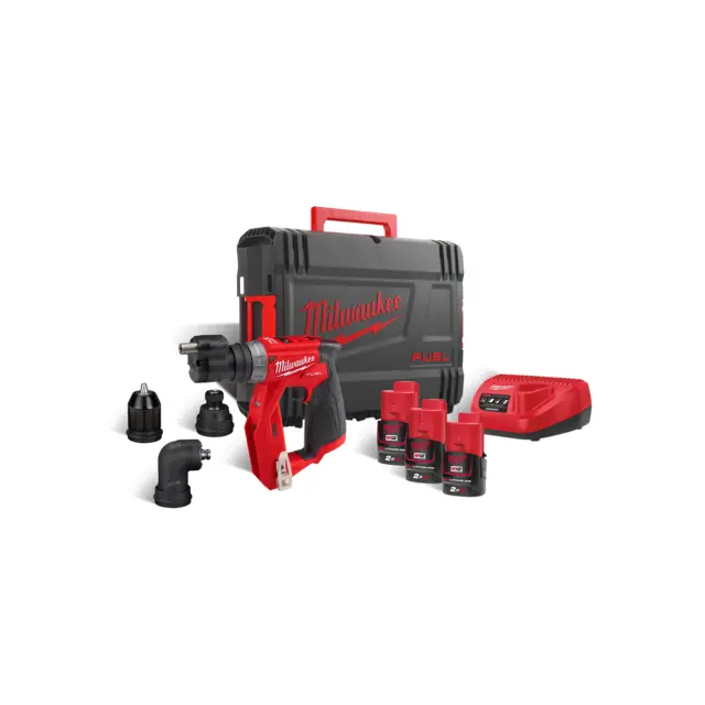BOR-/SKRUMASKIN M12 FDDXKIT-202X 4-I-1 FUEL™ Milwaukee 