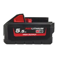 BATTERI M18 5,5AH REDLITHIUM™ HB5.5 High output - Milwaukee