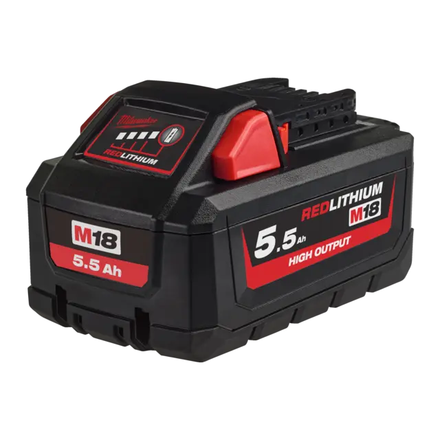 BATTERI M18 5,5AH REDLITHIUM™ HB5.5 High output - Milwaukee 
