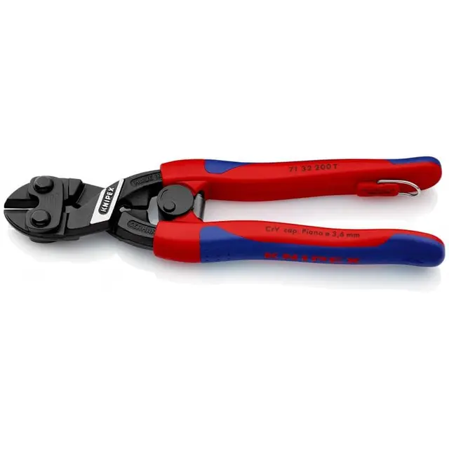 KRAFTAVBITER 200MM M/FESTEØYE COBOLT® 71 32 200 T Knipex 
