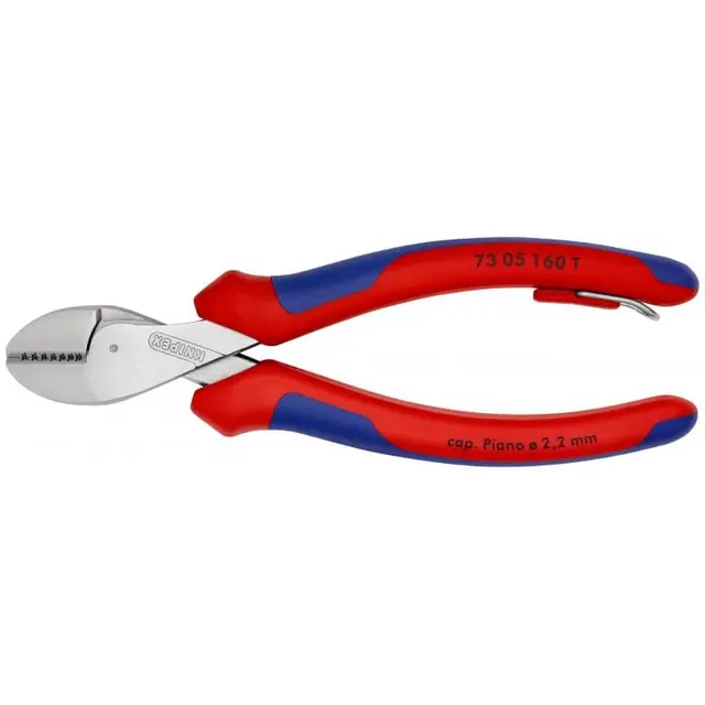 SIDEAVBITER M/FESTEØYE X-CUT® 73 05 160 T Knipex 