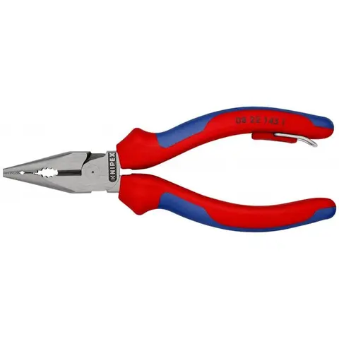 SPISSTANG KOMBI 145MM M/ FESTEØYE 08 22 145 T Knipex