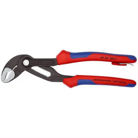 VANNPUMPETANG 180MM M/FESTE&#216;YE COBRA&#174; 87 02 180 T Knipex