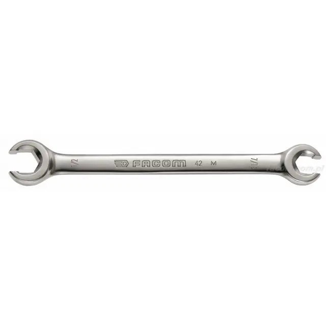 RINGNØKKEL ÅPEN 9/16X5/8" SEKSKANT 42 IN Vinklet 15° - Facom 