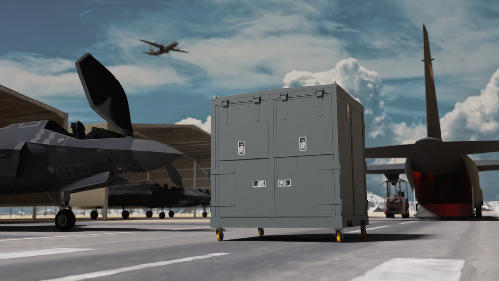 MOBILE MAINTENANCE DEPLOYMENT STATION CUBE, Tools & Accessories, RAL7012, FTC 