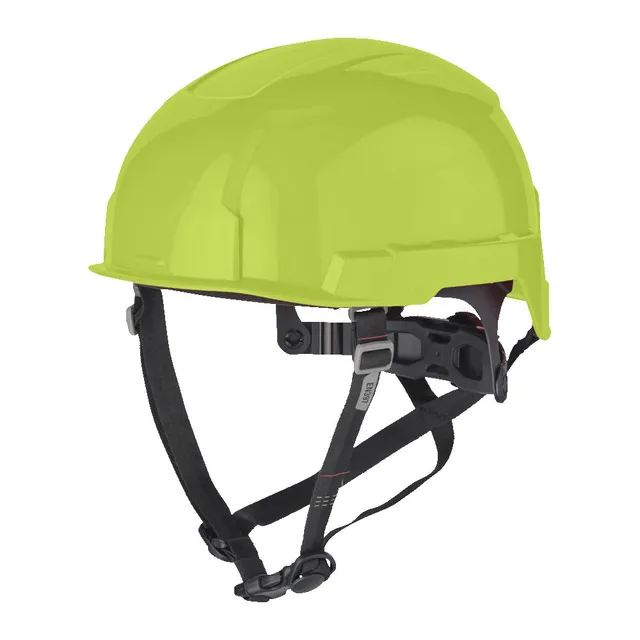 VERNEHJELM BOLT200 HI-VIS GUL UVENTILERT Milwaukee 