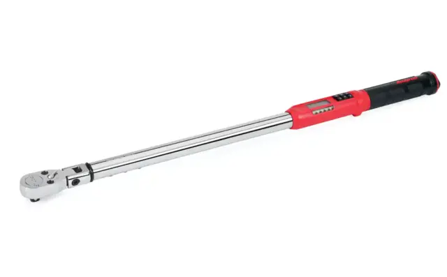 MOMENTNØKKEL 1/2" DR FLEXHEAD TECHANGLE® ATECH3F300RB - 15-300 ft-lb - Snapon 